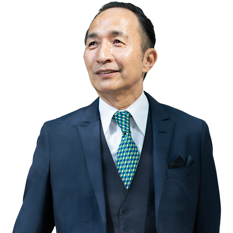 man smiling at camera