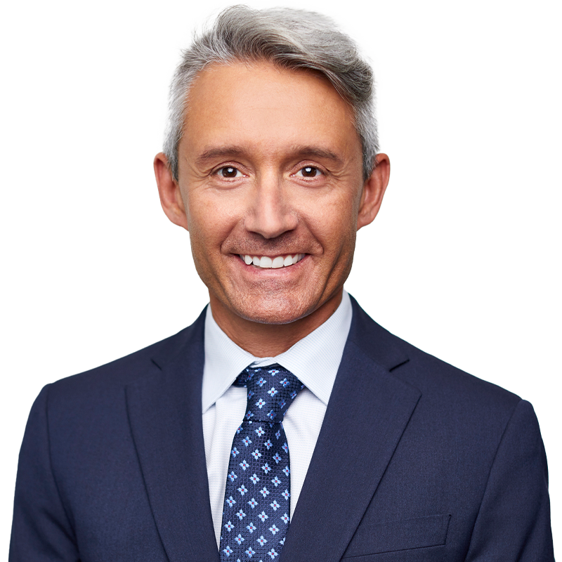 man smiling at camera