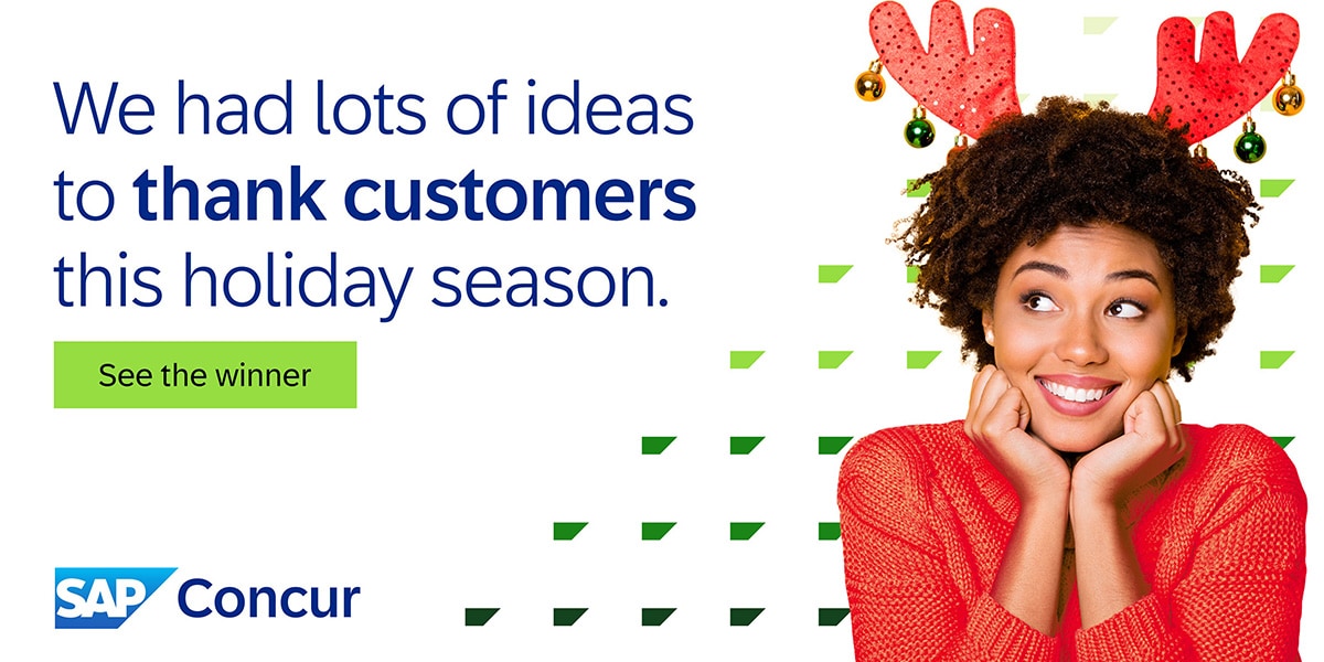 2023 Holiday message from SAP Concur