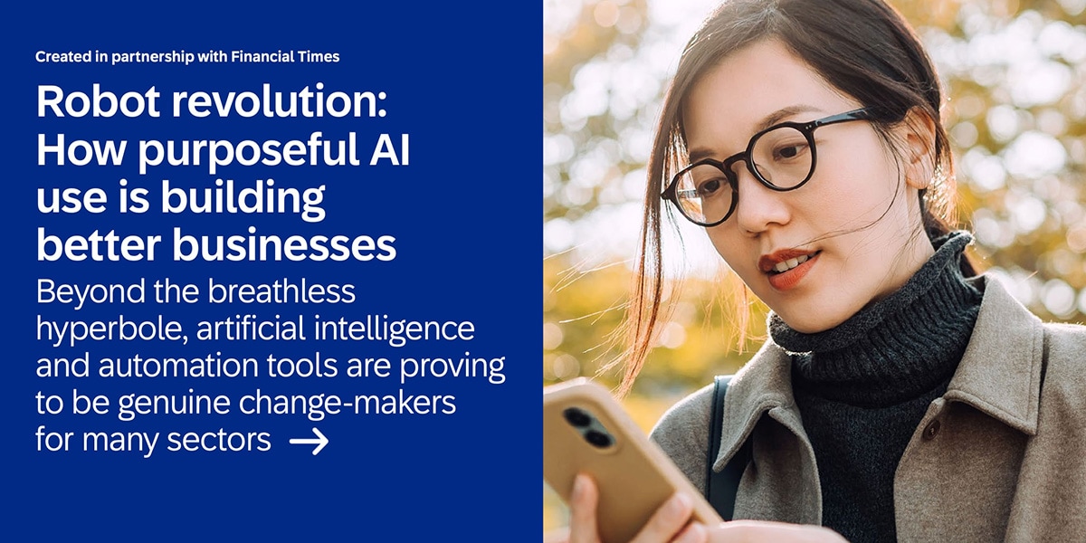 purposeful AI building better business