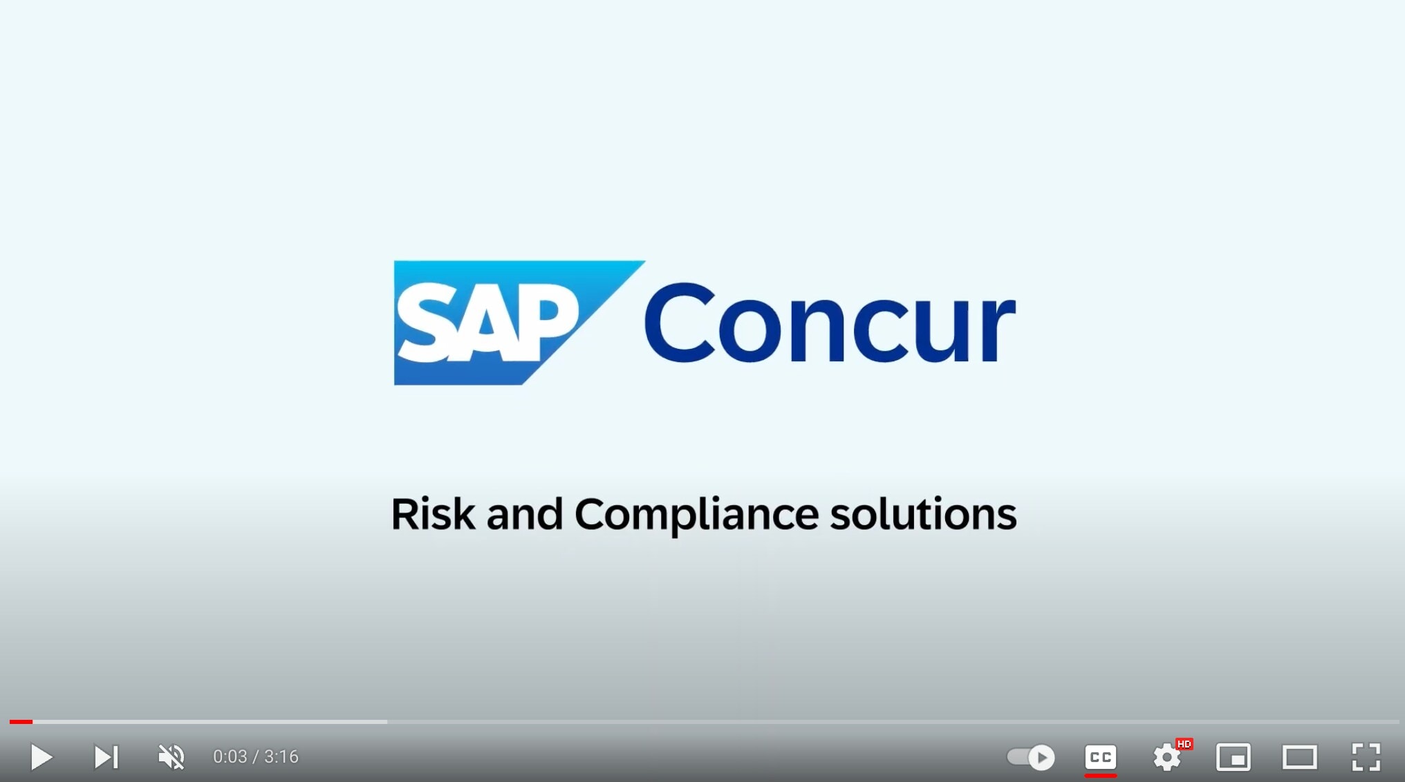 <span>SAP Concur Compliance Portfolio Solutions Overview</span>
