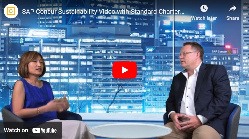 <span>Standard Chartered Bank charters a course to greater sustainability with SAP Concur</span>
