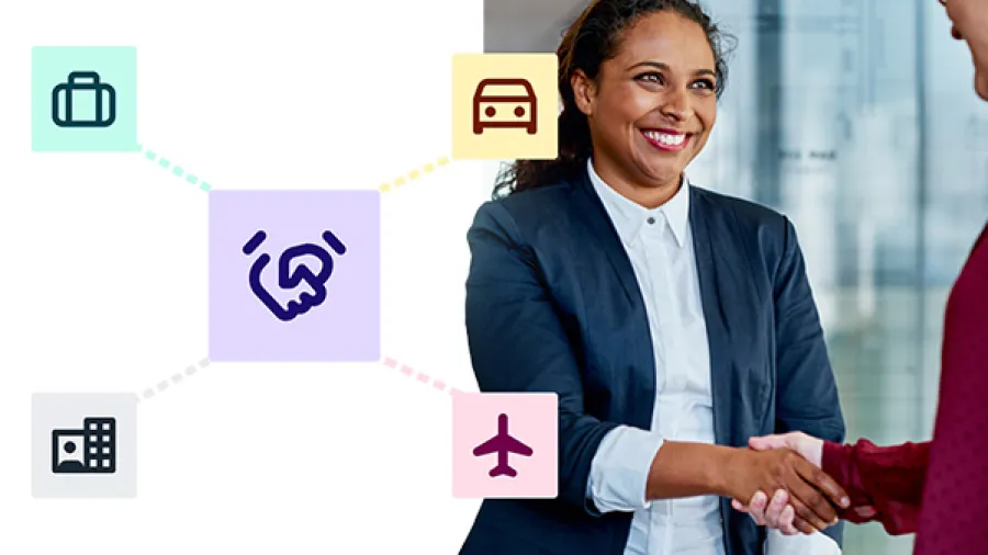 business professional shaking hand