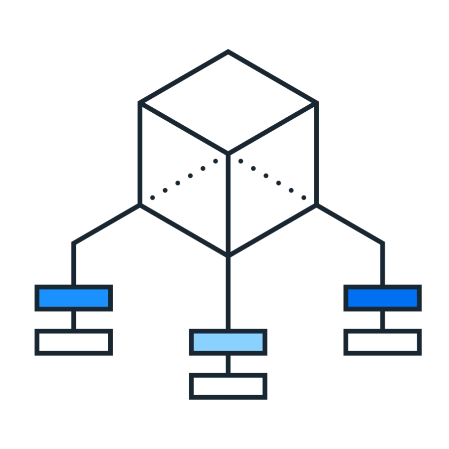 graphic of connected items