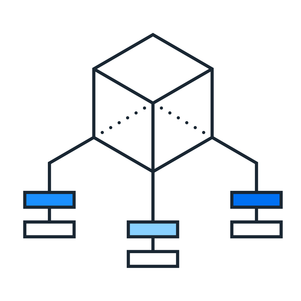 graphic of connected items