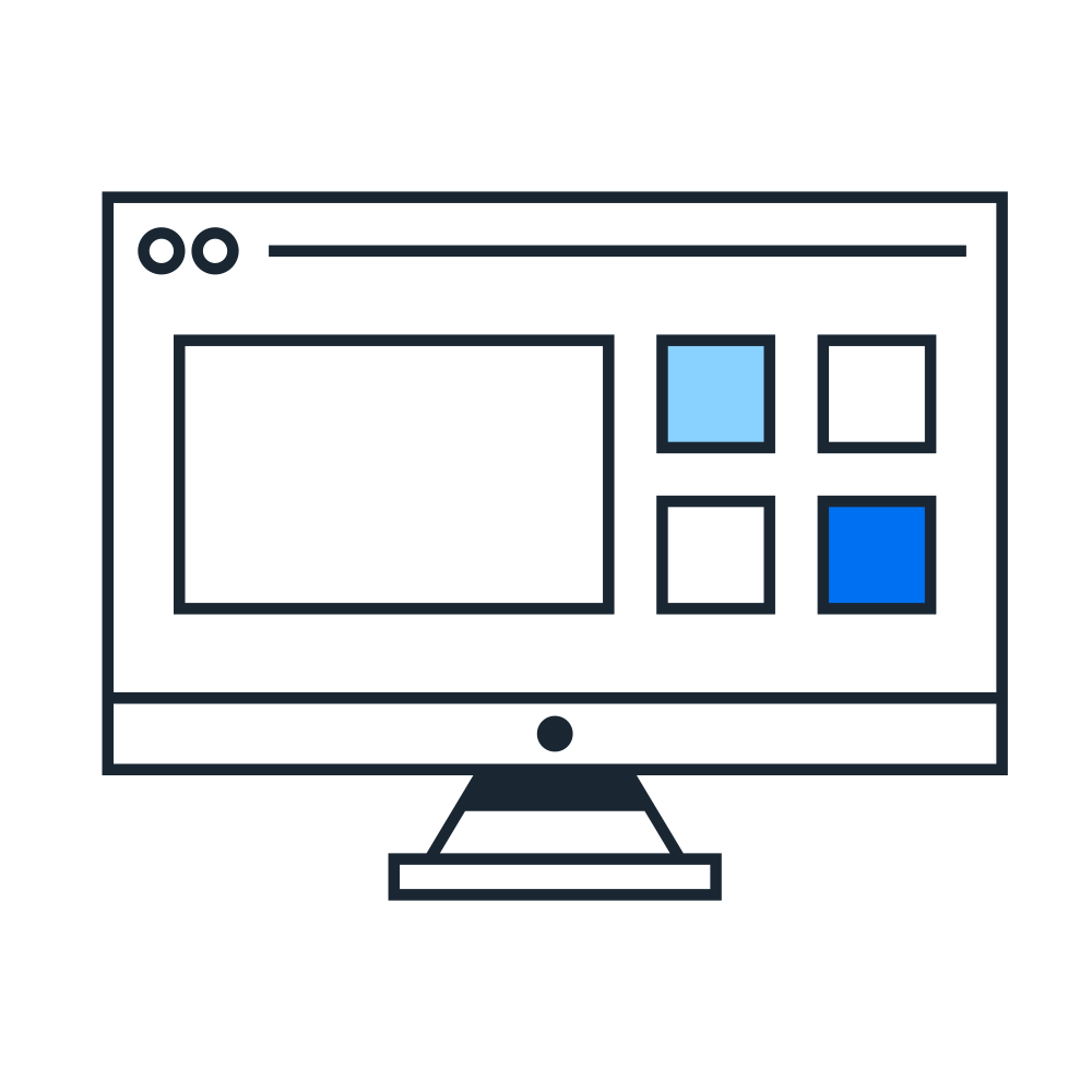 graphic of computer