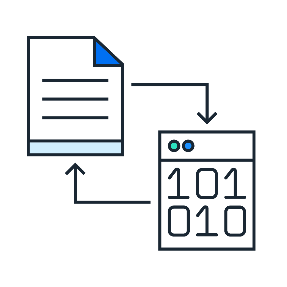 graphic of documents