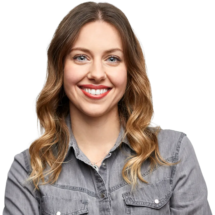 Smiling woman
