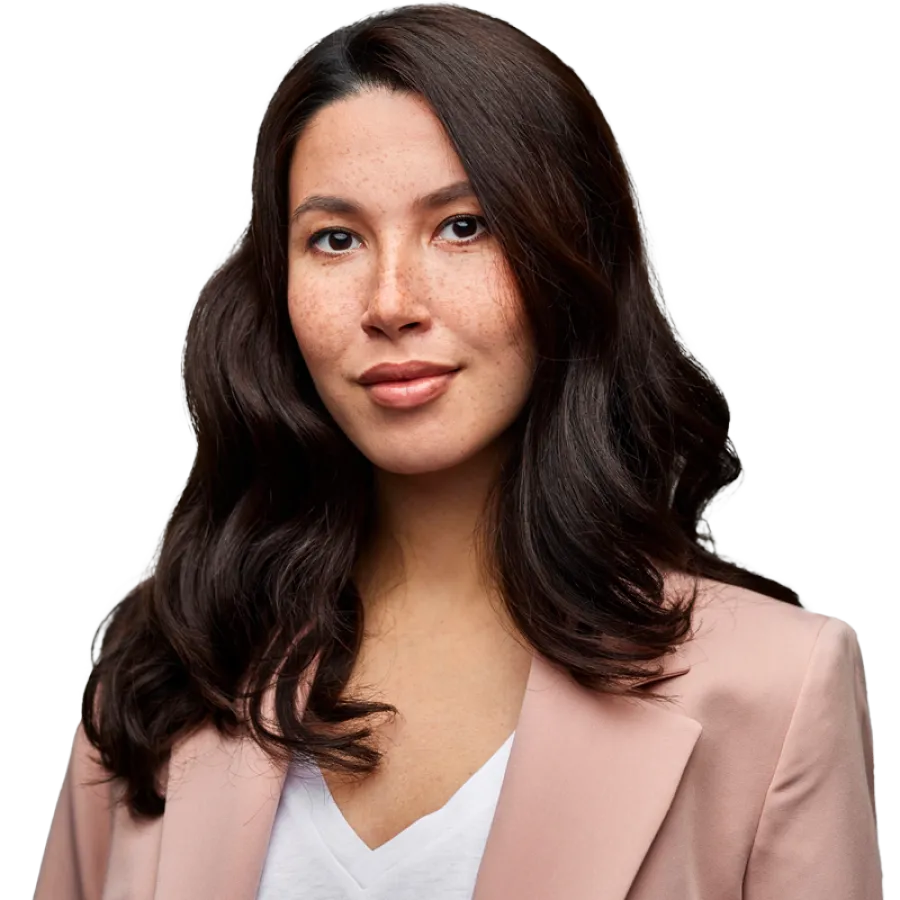 Woman in suit