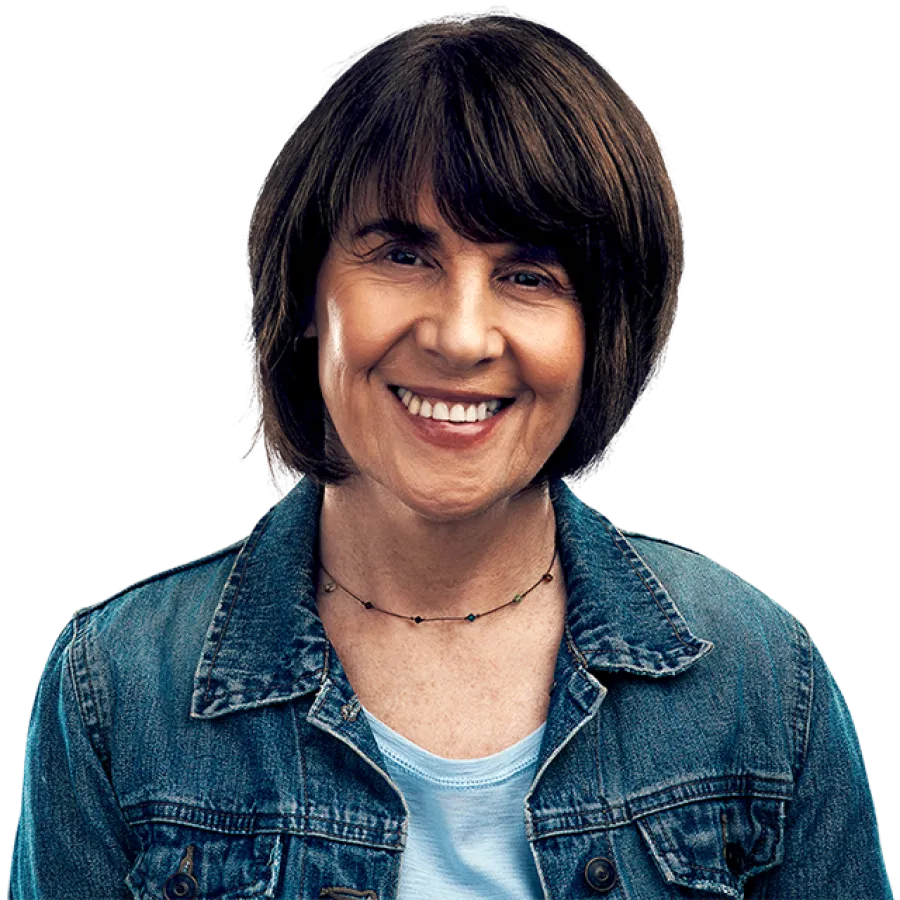 person smiling