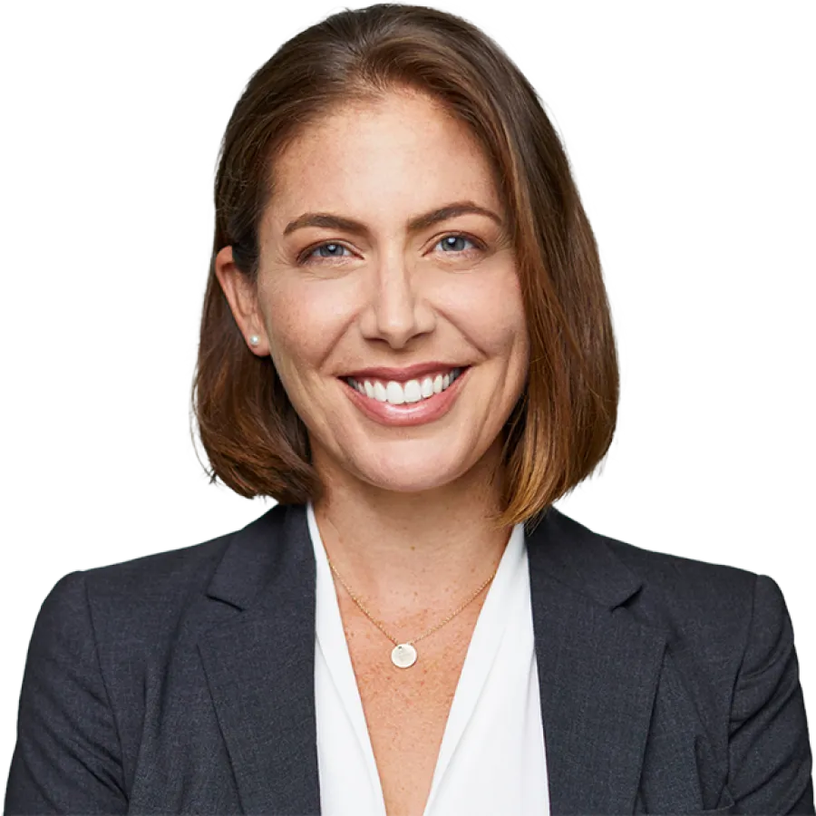 woman smiling