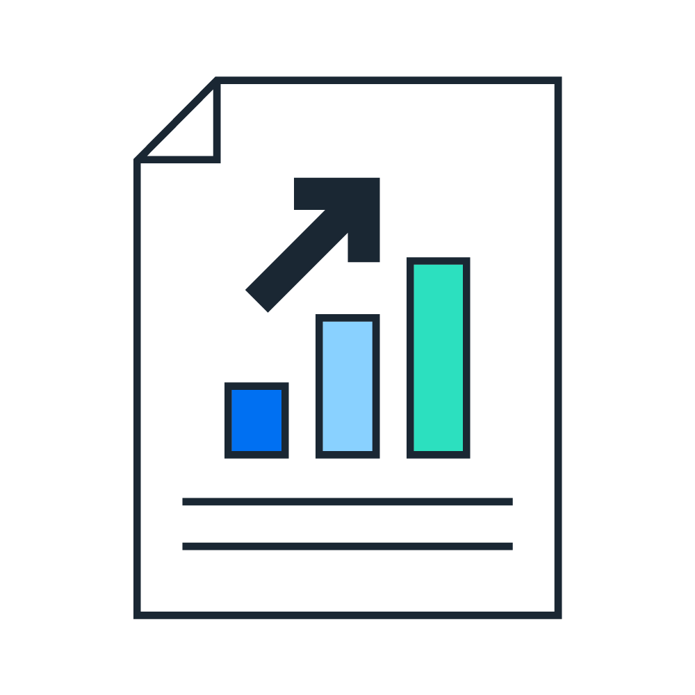 document with arrow pointing up