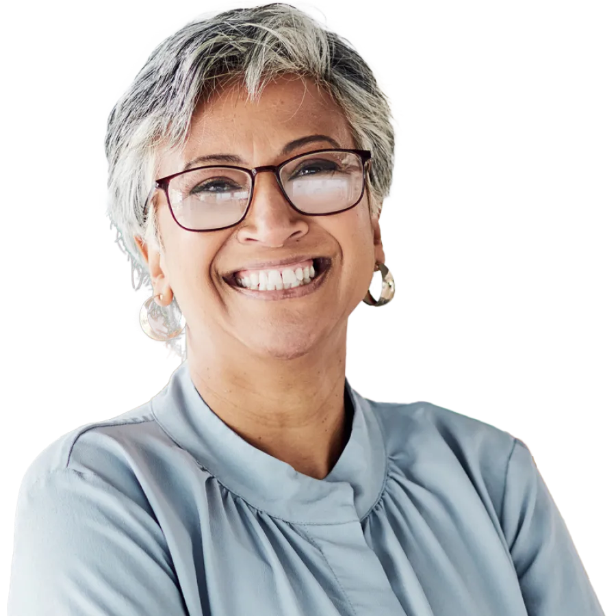 business professional smiling