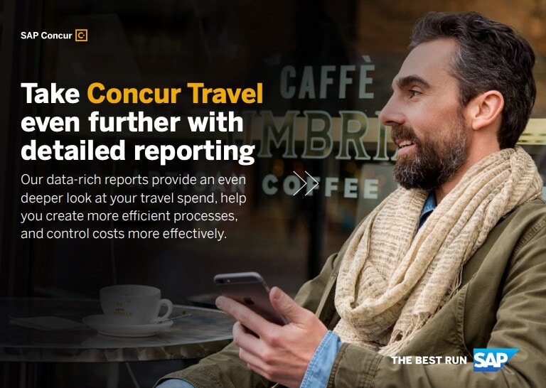 concur travel with detailed reporting