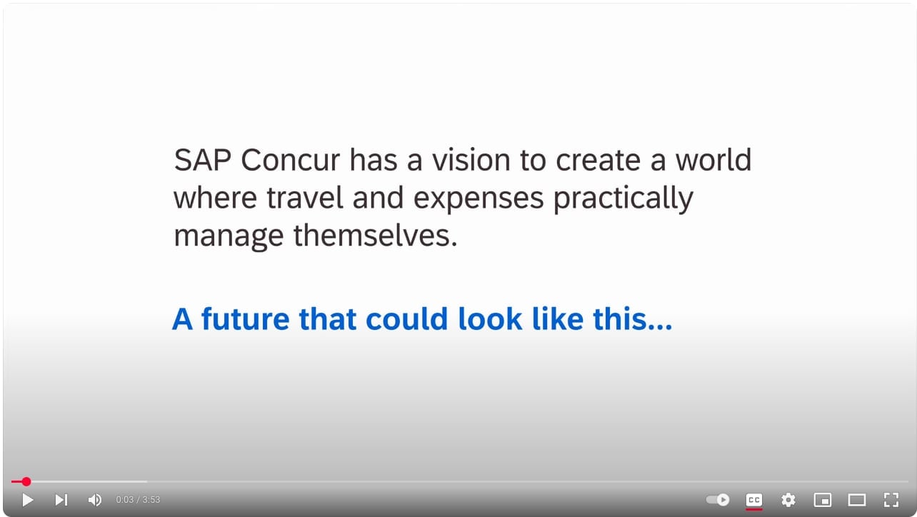 <span>SAP Concur: Vision for the future</span>
