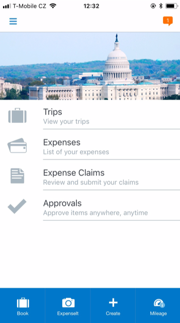 concur travel receipts expense app store